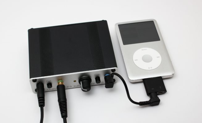 Objective2 headphone amp and iPod