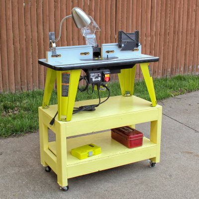 Router Table Stand
